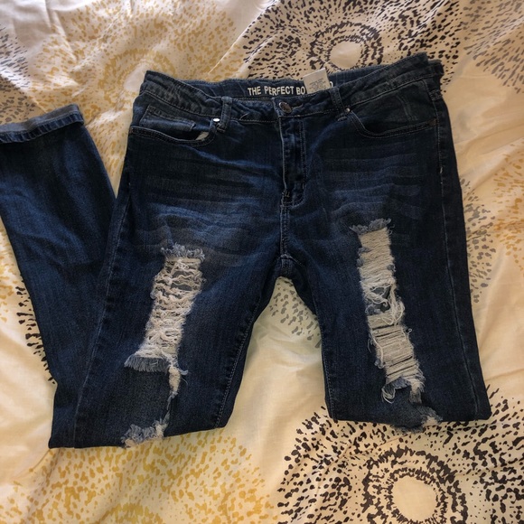 VIP Denim - VIP Size 13/14 Distressed Jeans!